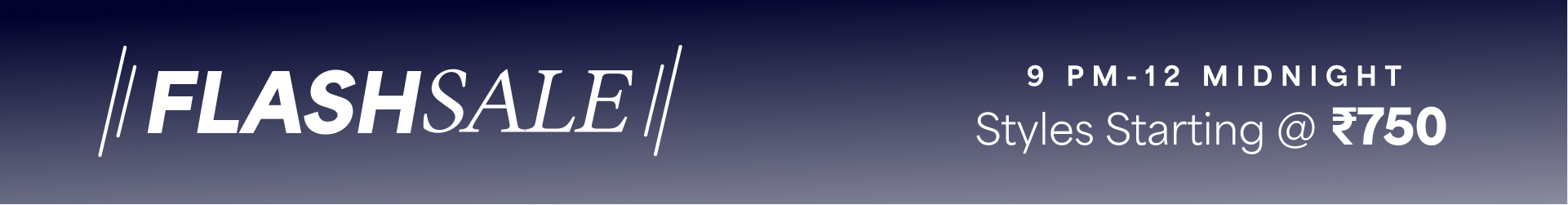 offer banner in header