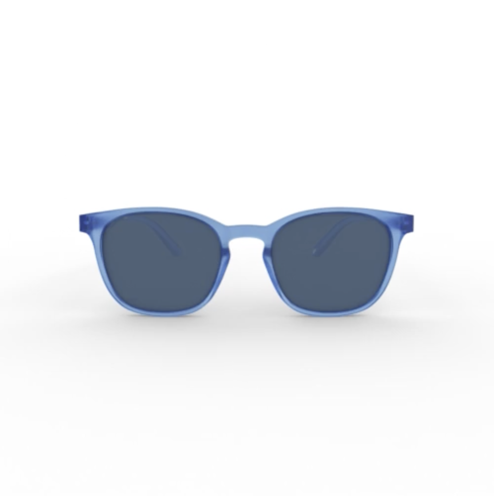 Ocean Blue Full Rim Square Lenskart HUSTLR LA E15417-W C1 Eyeglasses