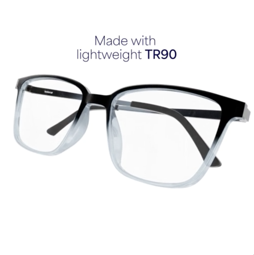 Sky Blue Gunmetal Black Grey Full Rim Rectangle Lenskart Air Pop