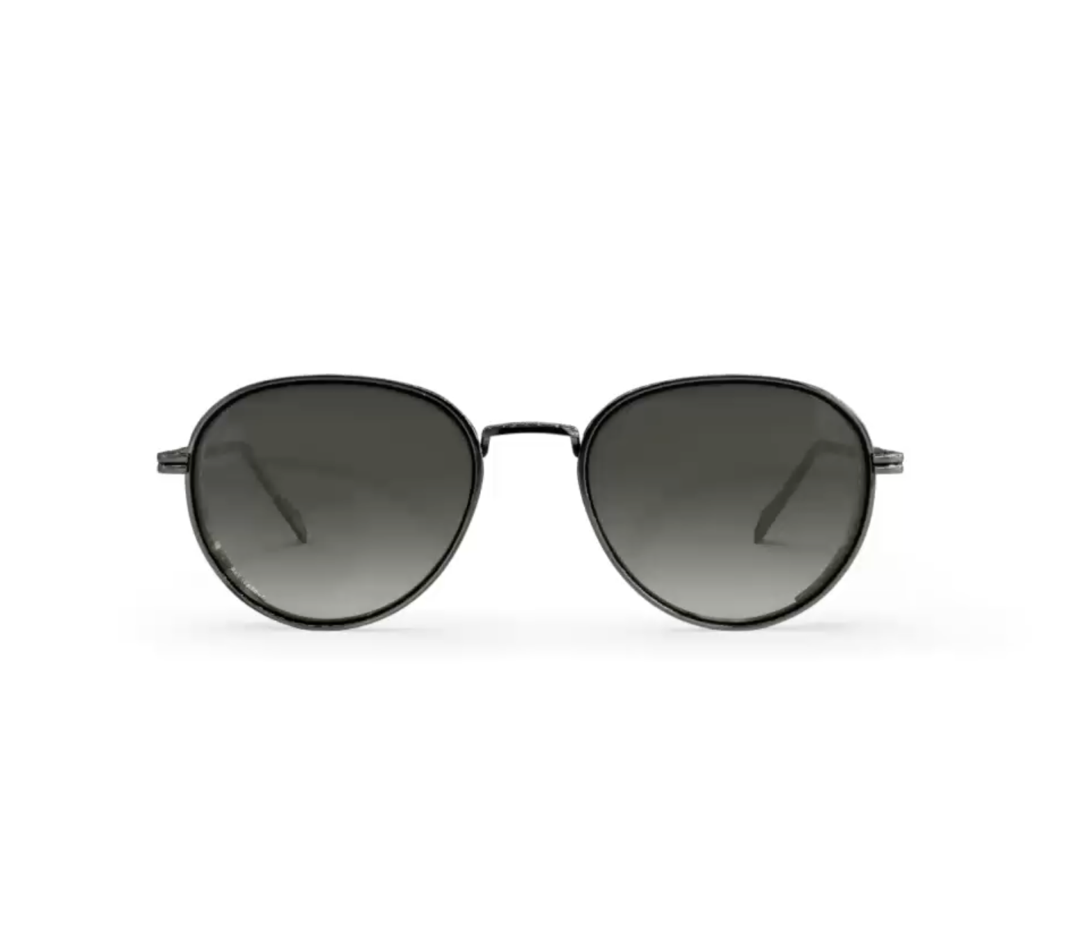 Grey Gunmetal Full Rim Aviator Vincent Chase VC Sun Metal VC