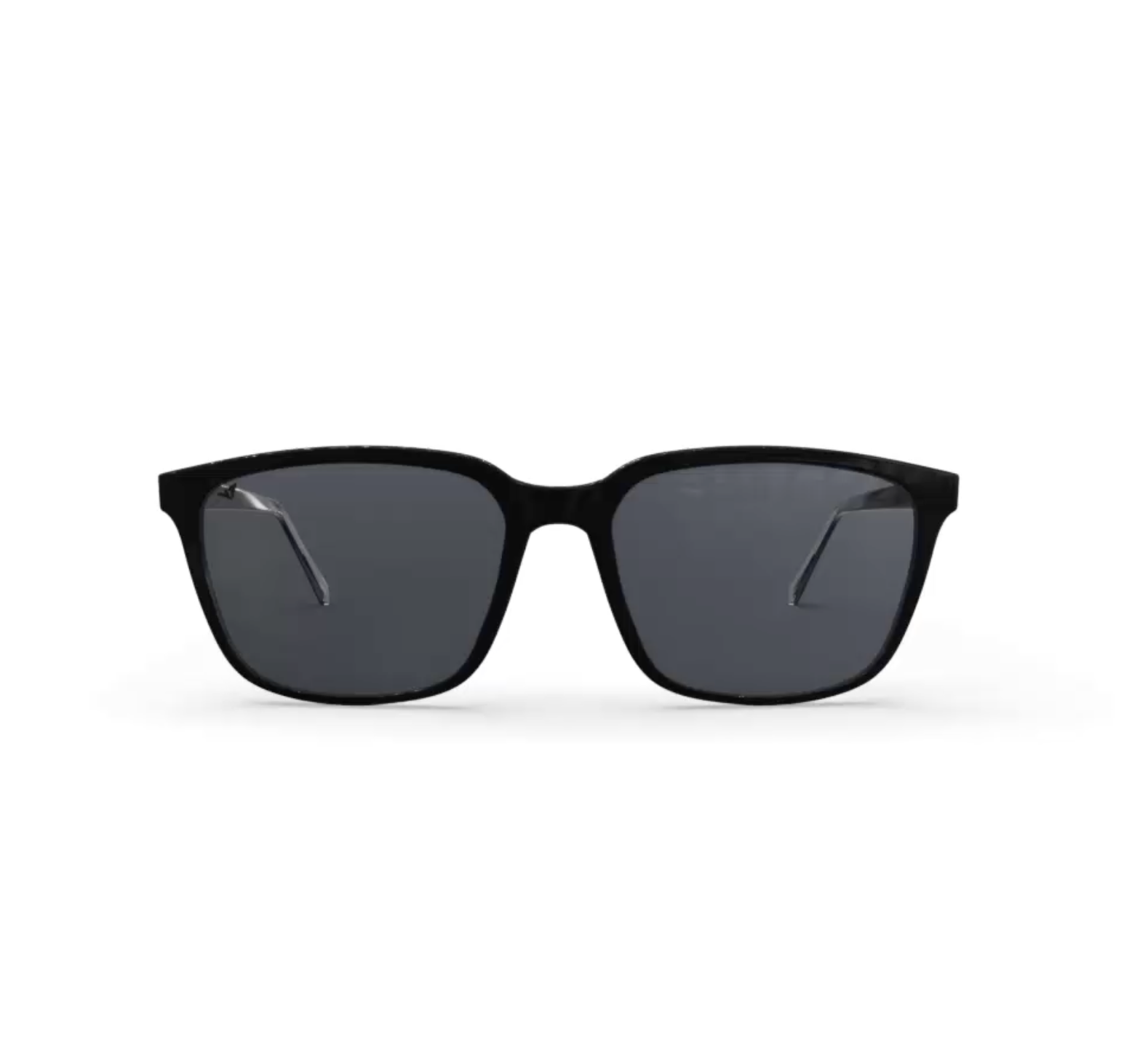 OCCULTUS ブラックメタル　BLACKL Black Full Rim Rectangle Vincent Chase Style Cast PC VC S11740-L1