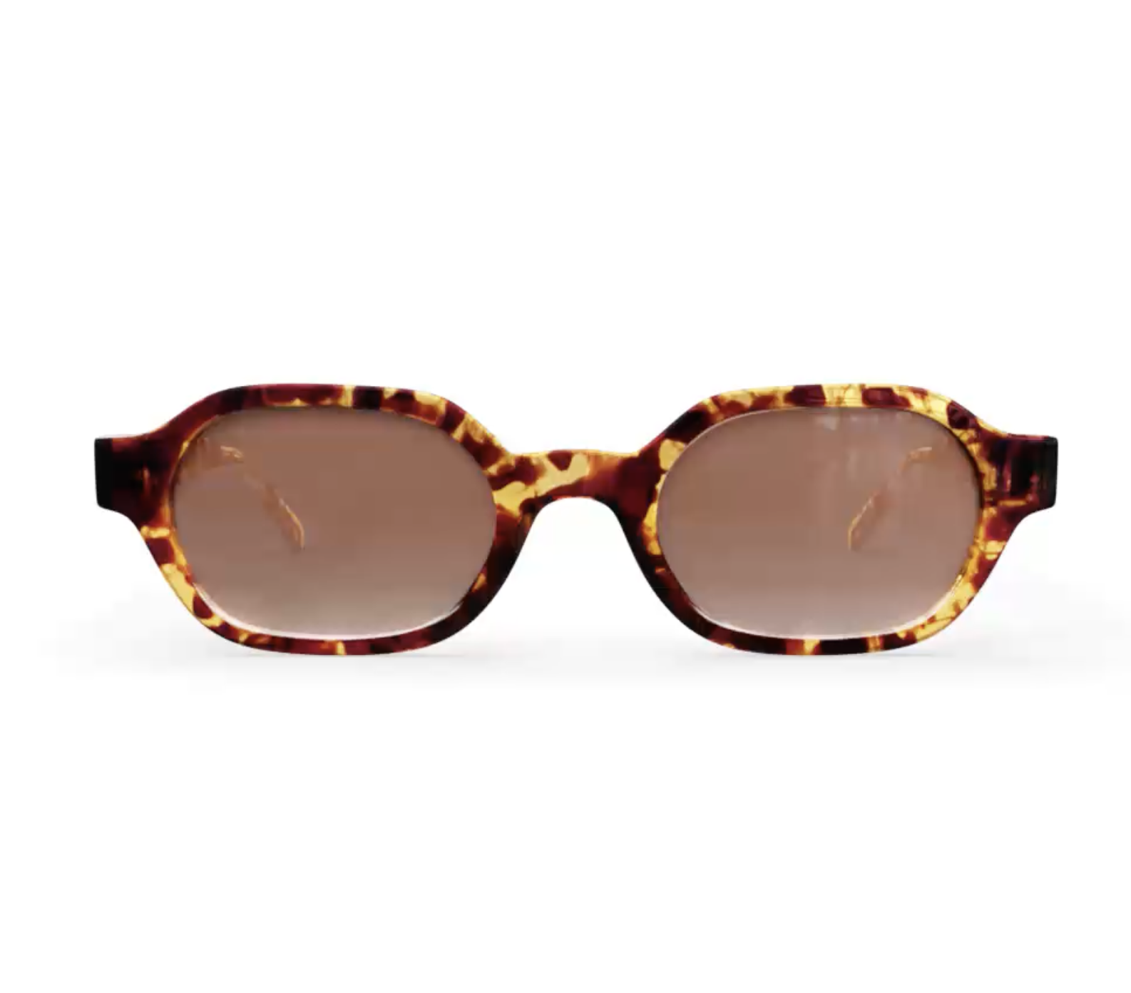 Orange Black Full Rim Rectangle Meller MEL S18827 Sunglasses