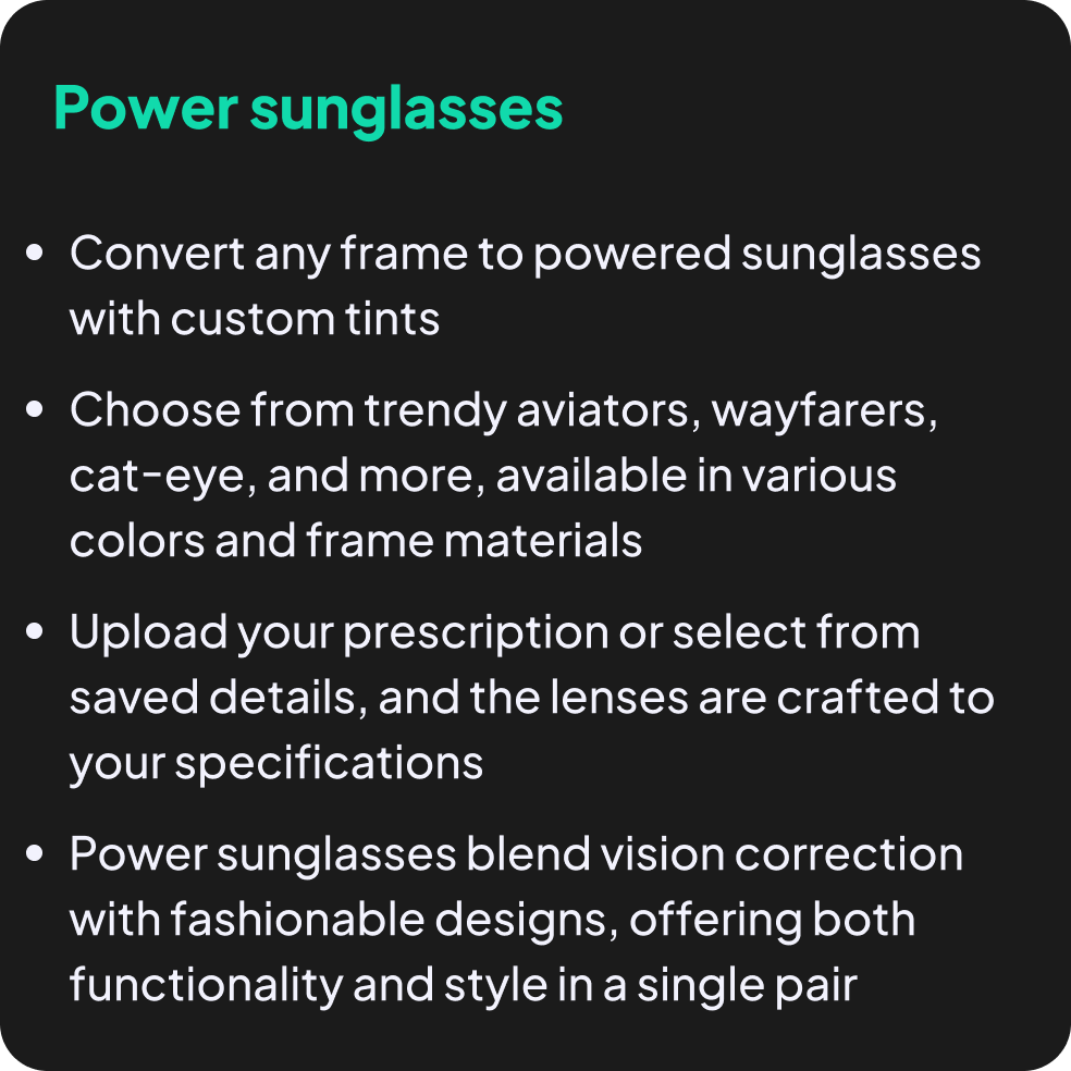Power Sunglass