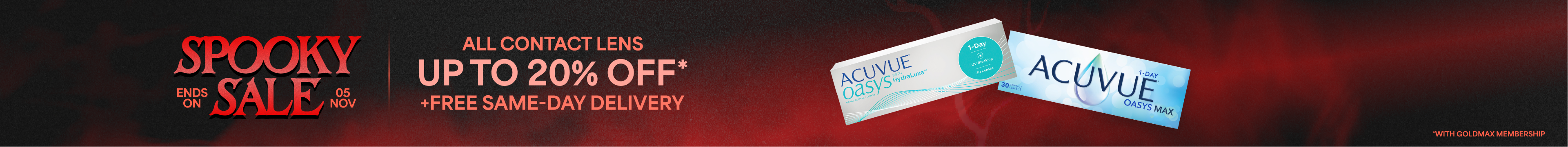 offer banner in header